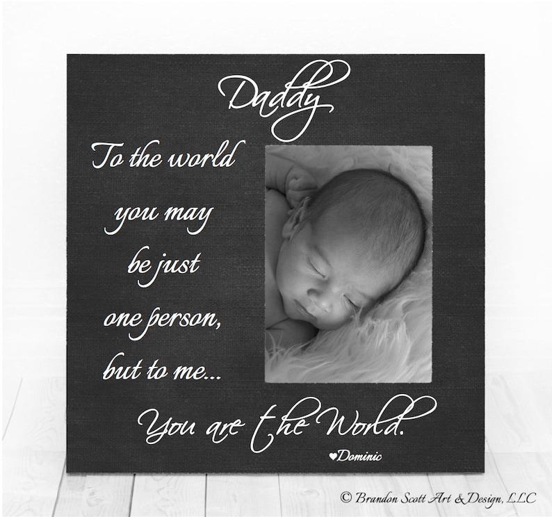 1st fathers day frame