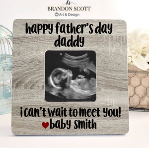 Daddy To Be Frame,  Pregnancy Reveal Husband, Daddy Reveal Ultrasound Frame, Expecting, First father&#39;s Day, Father&#39;s Day Frame
