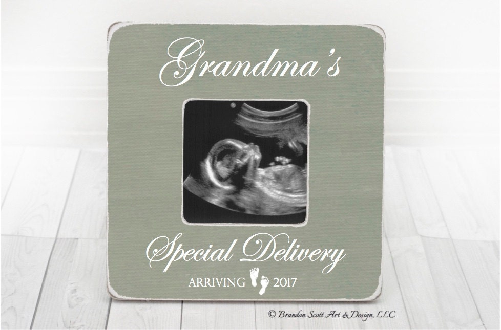 Ultrasound Picture Frame Sonogram Frame Gift for Grandparents Etsy