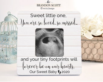 Memorial Picture Frame, Miscarriage Stillborn Memorial Gift, Baby Remembrance, Infant Loss Gift