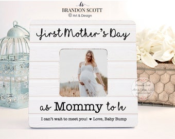 Personalized Mother's Day Picture Frame: Gift for Expecting Mom, Mommy to be gift, mom to be, mommy to be frame
