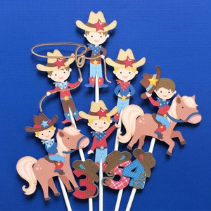 Cowboy cupcake toppers, cowboy birthday cupcake toppers, cowboy party, birthday party cowboy, cowboy theme, cowboy cake toppers , cowboys
