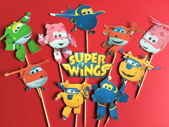Toppers Cupcake Super Wings Toppers Davion Topper Gateau Etsy Toppers Cupcake Super Wings Toppers Davion Topper Gateau Etsy