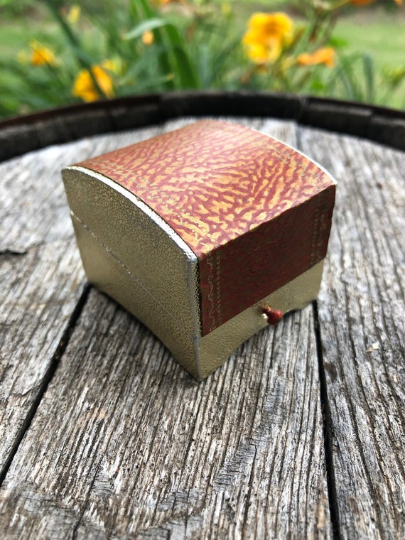 ArtDeco ring box, antique ring box, antique presen