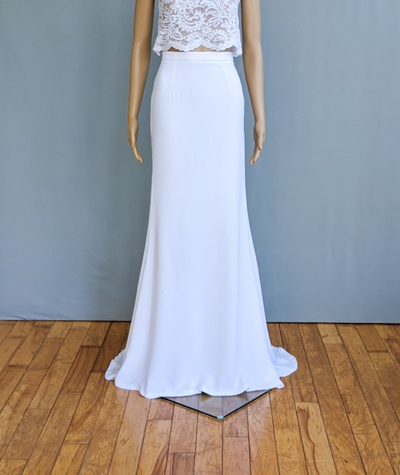 Jupe sirene blanche sale