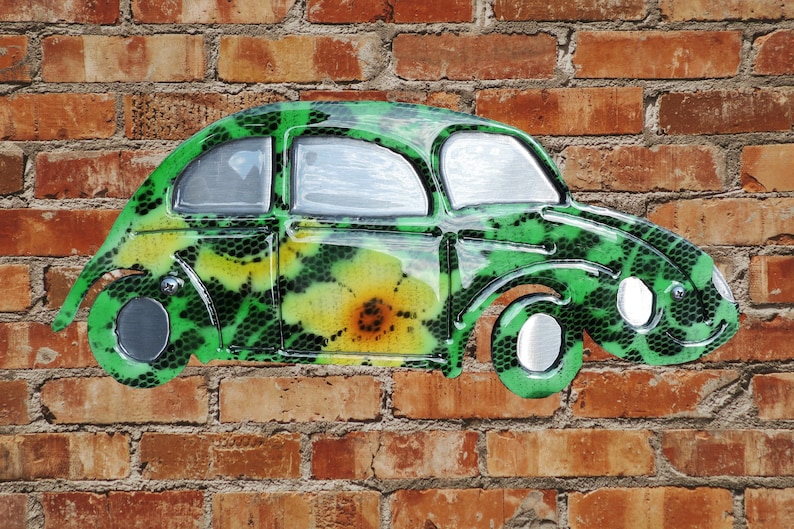 Metal Classic Beetle Metal Wall Art VW Classic Style Bug Volkswagon Bug