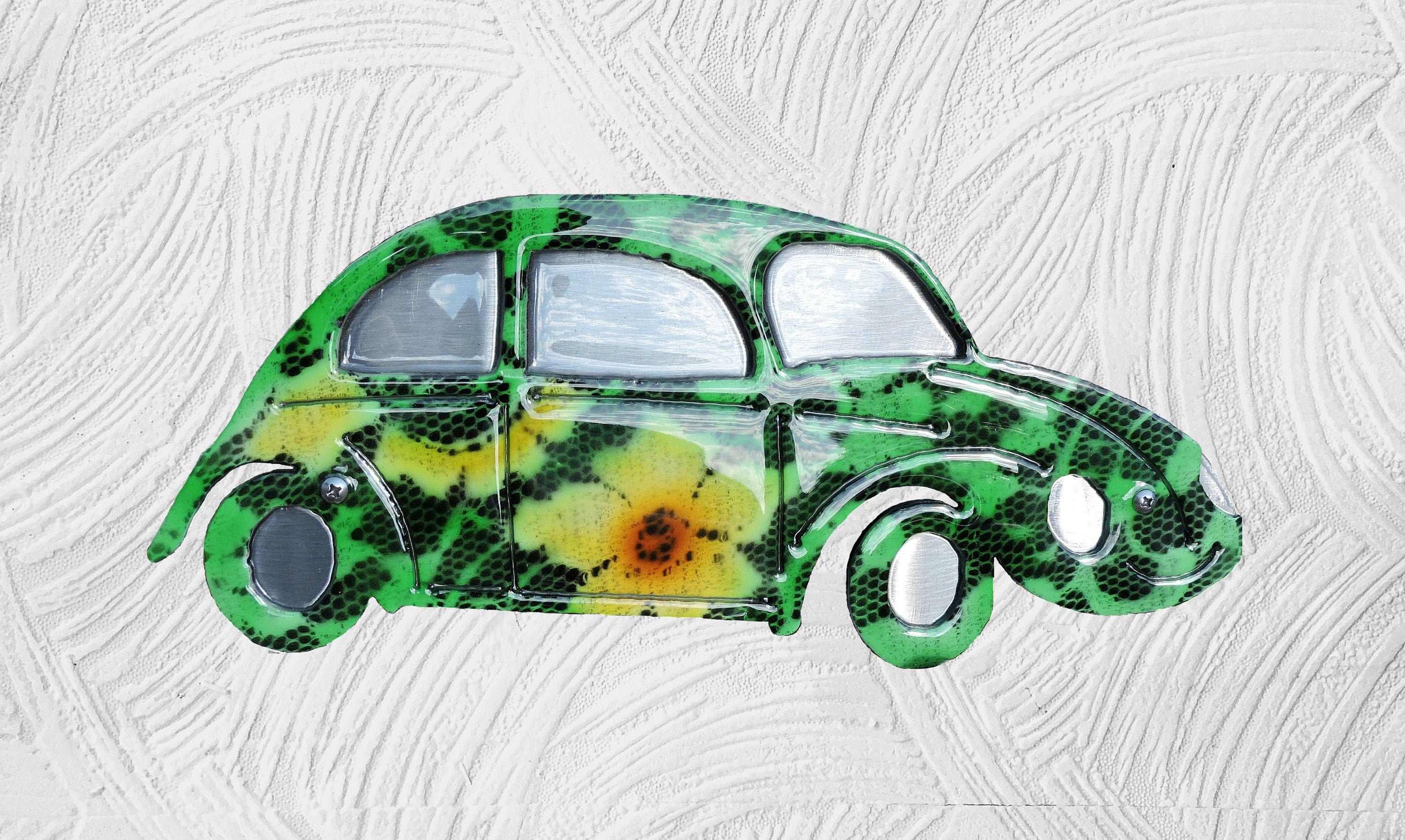 メタル クラシック ビートル | メタル ウォール アート | VW 