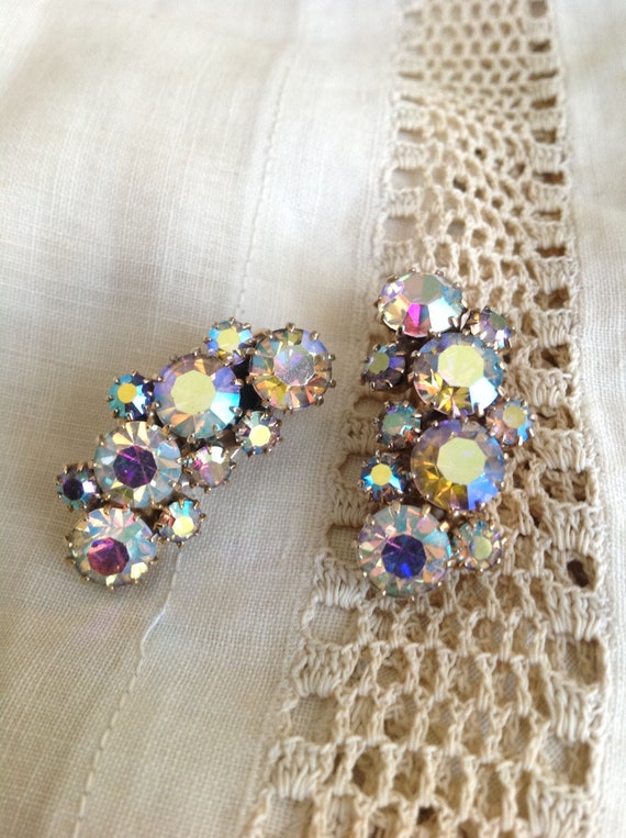 Vintage karu earrings Gem