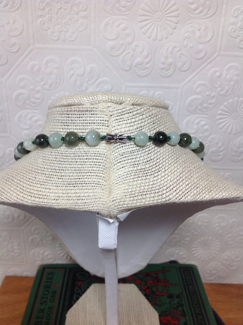 Vintage Jade Hand Knotted Necklace