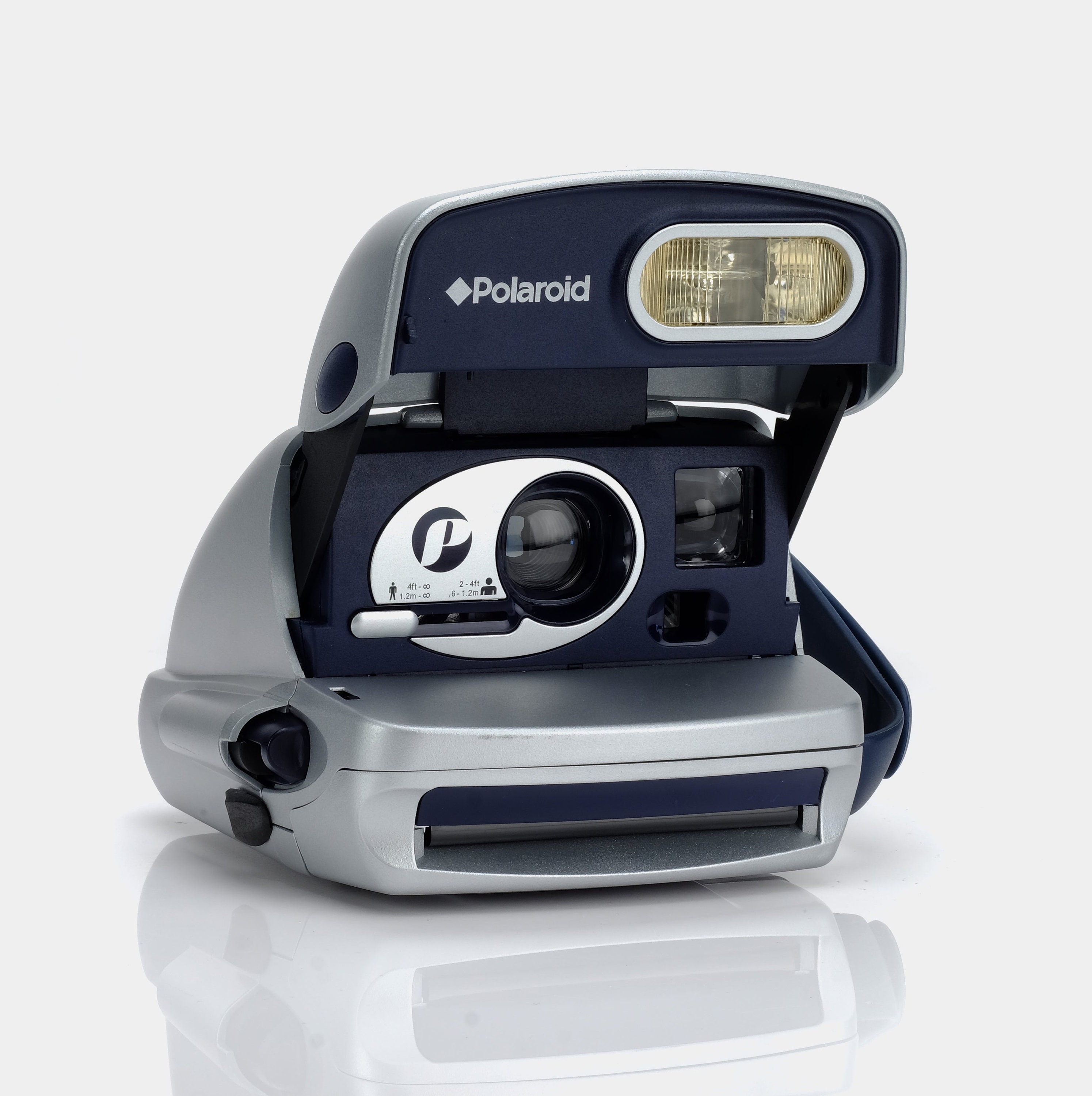 Buy Polaroid 600 Express p Plus Silver and Blue Instant Film Camera Online  in India 