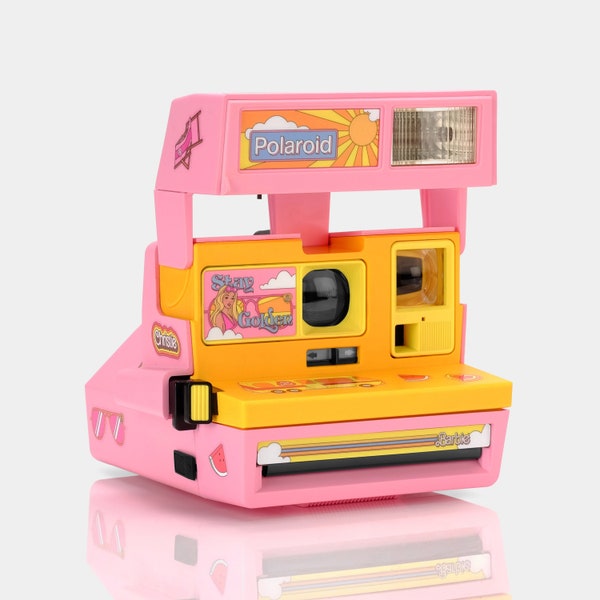 Polaroid 600 Malibu Barbie Instant Film Camera