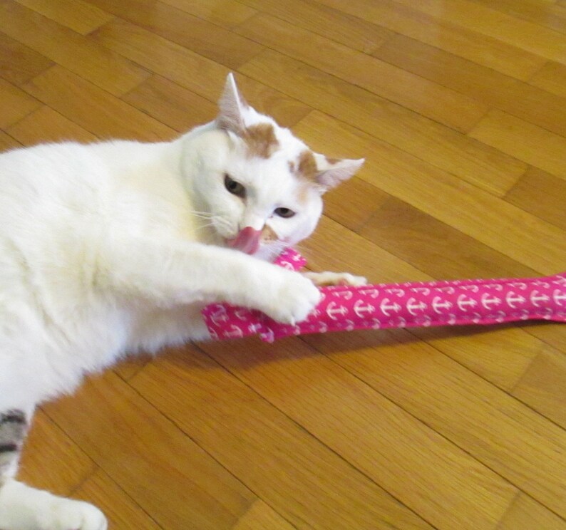 Cat Kicker Toy Kitty Kick Stick Long Organic Catnip Kicker Cat Etsy