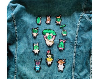 KOROGU コログ ゼルダの刺繍パッチ。さまざまな繊維製品、衣類