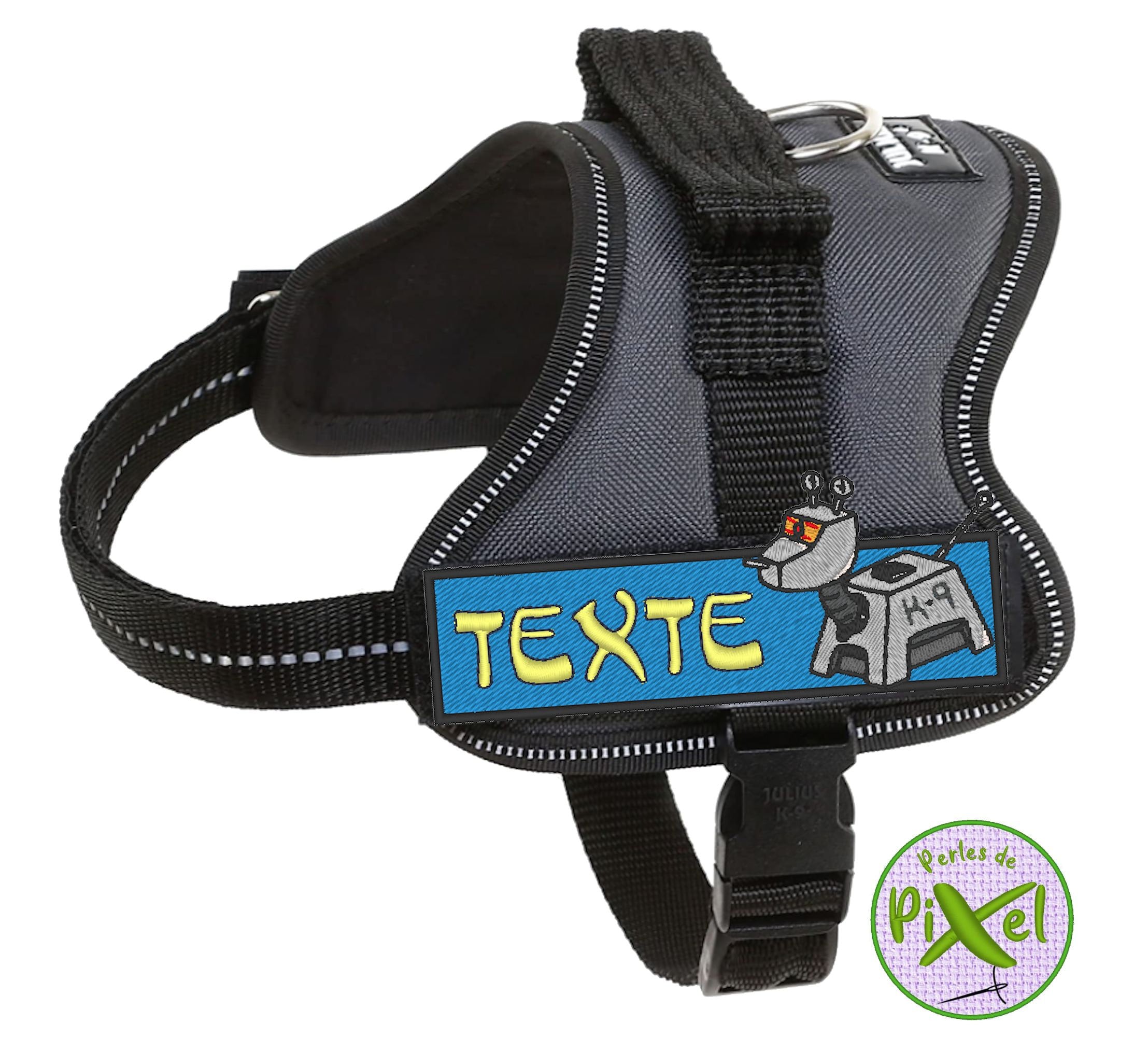 Custom Name /Service Dog Patch Bandeau/straps Pour Customisation de Vêtements ou Harnais Chien Chat 