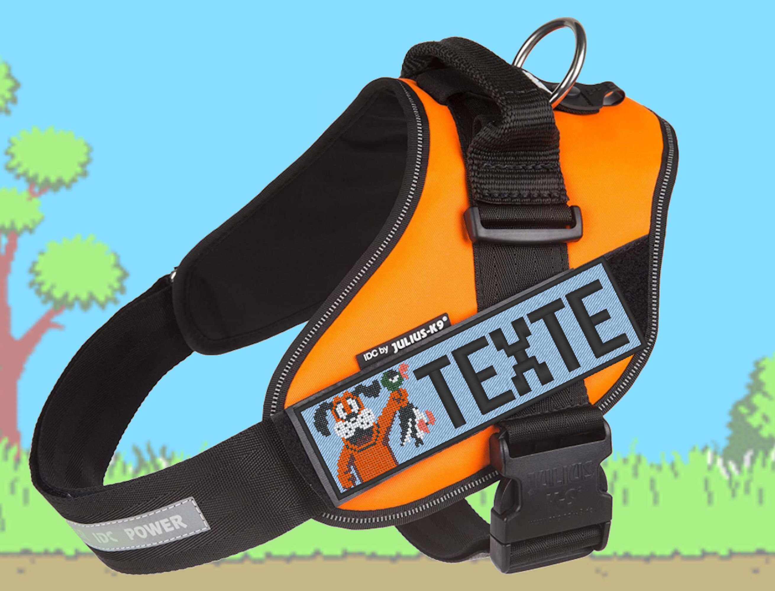 Patch Écusson Bandeau Pour Customiser Harnais et Vêtements Thème Retro Gaming