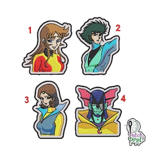 GOLDORAK cartoon characters embroidered patch badge embroidery for customization of various textile supports