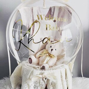 Deluxe Personalized Bubble Bouquet Baskets for every occasion Easter Baby Shower Wedding Teacher Nurse Easter, Condolences Local Delivery