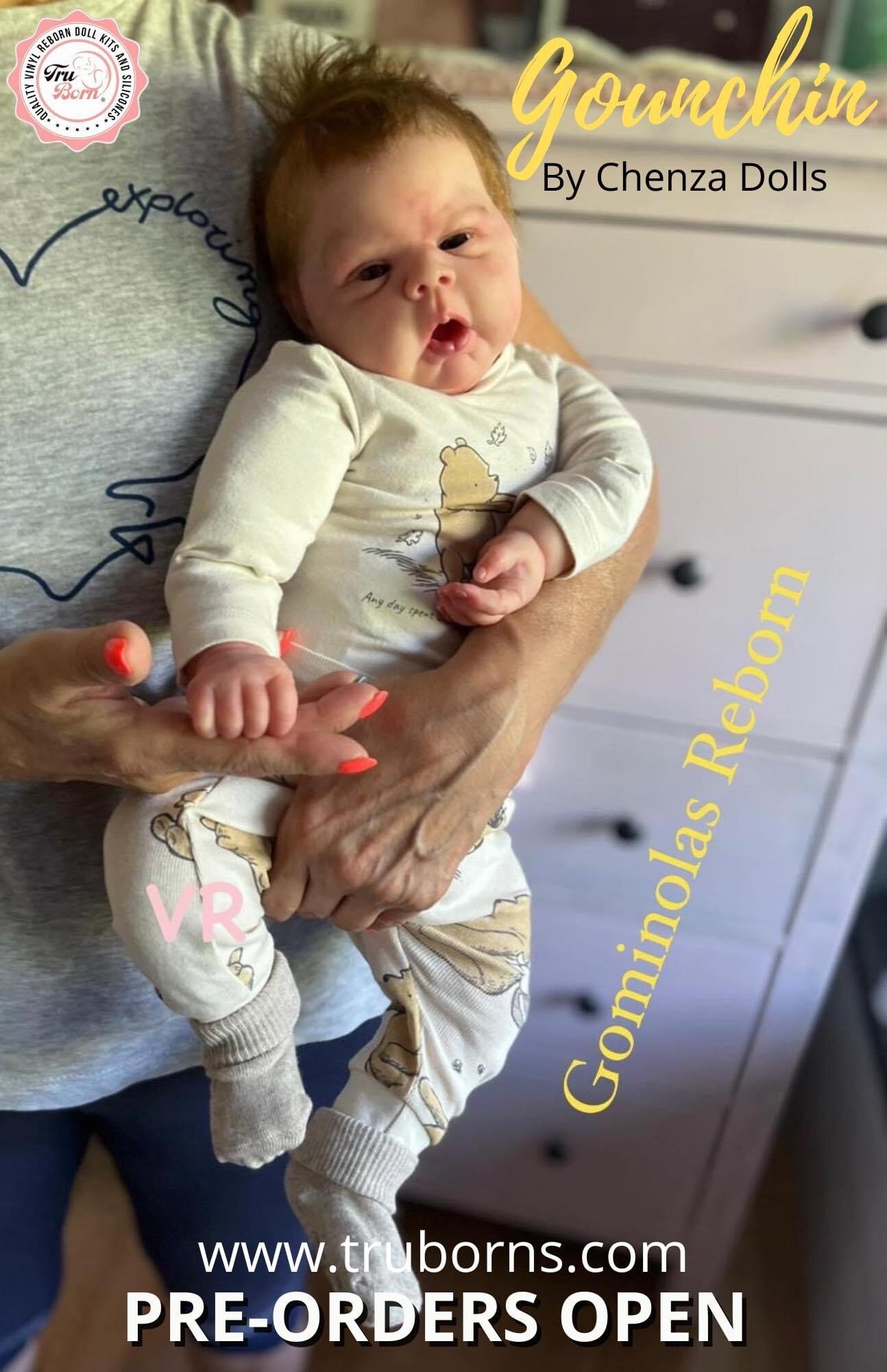 High End Newborn Vinyl Reborn Baby Art Doll Gouchin Custom Etsy Canada