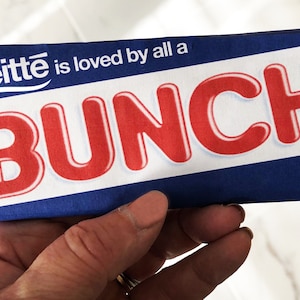 Nestles CRUNCH Bar - Custom Candy Bar Wrappers-