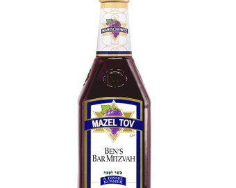 MAZEL TOV (Manishewitz) Wine Labels