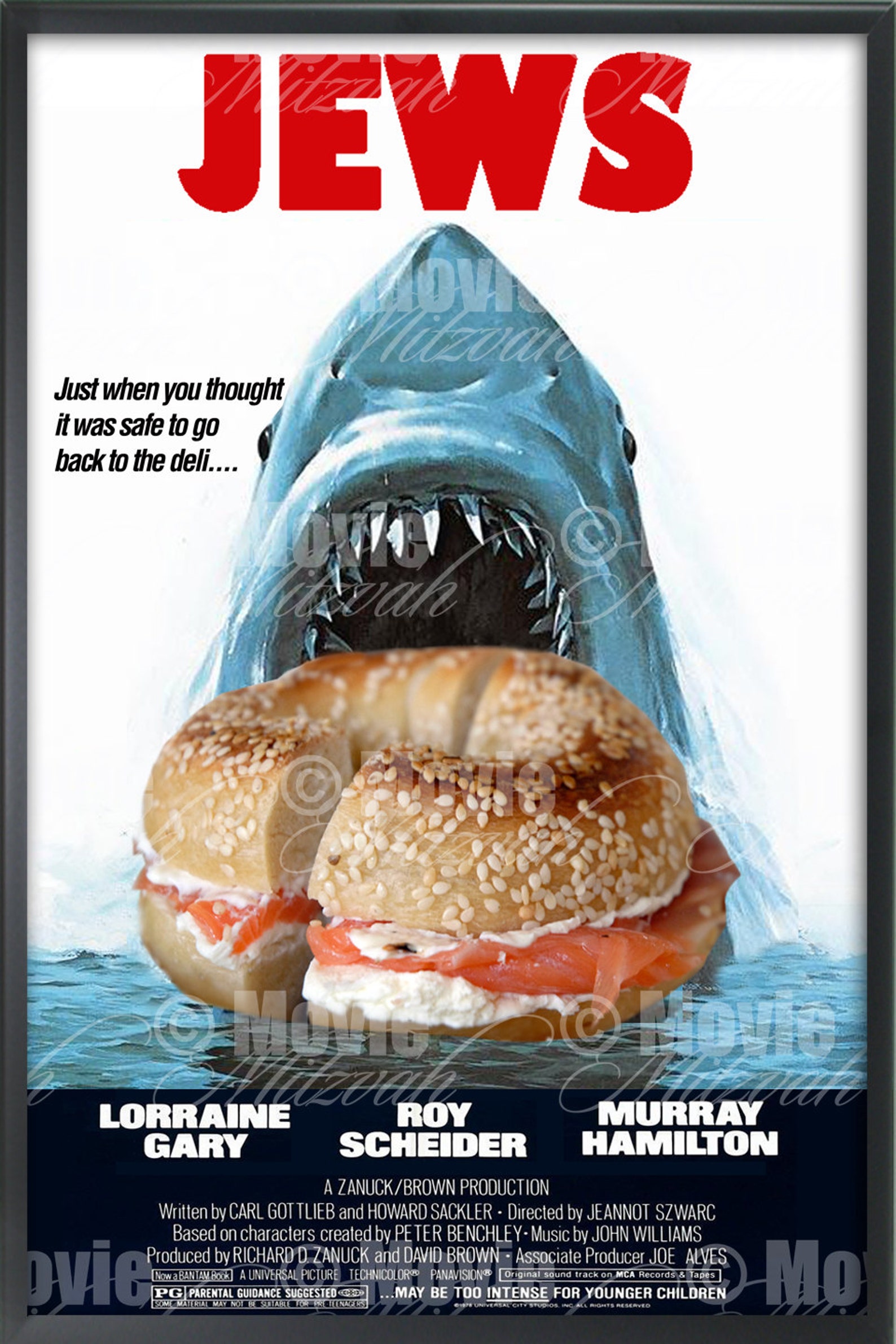 JEWS Movie Poster square Format Etsy