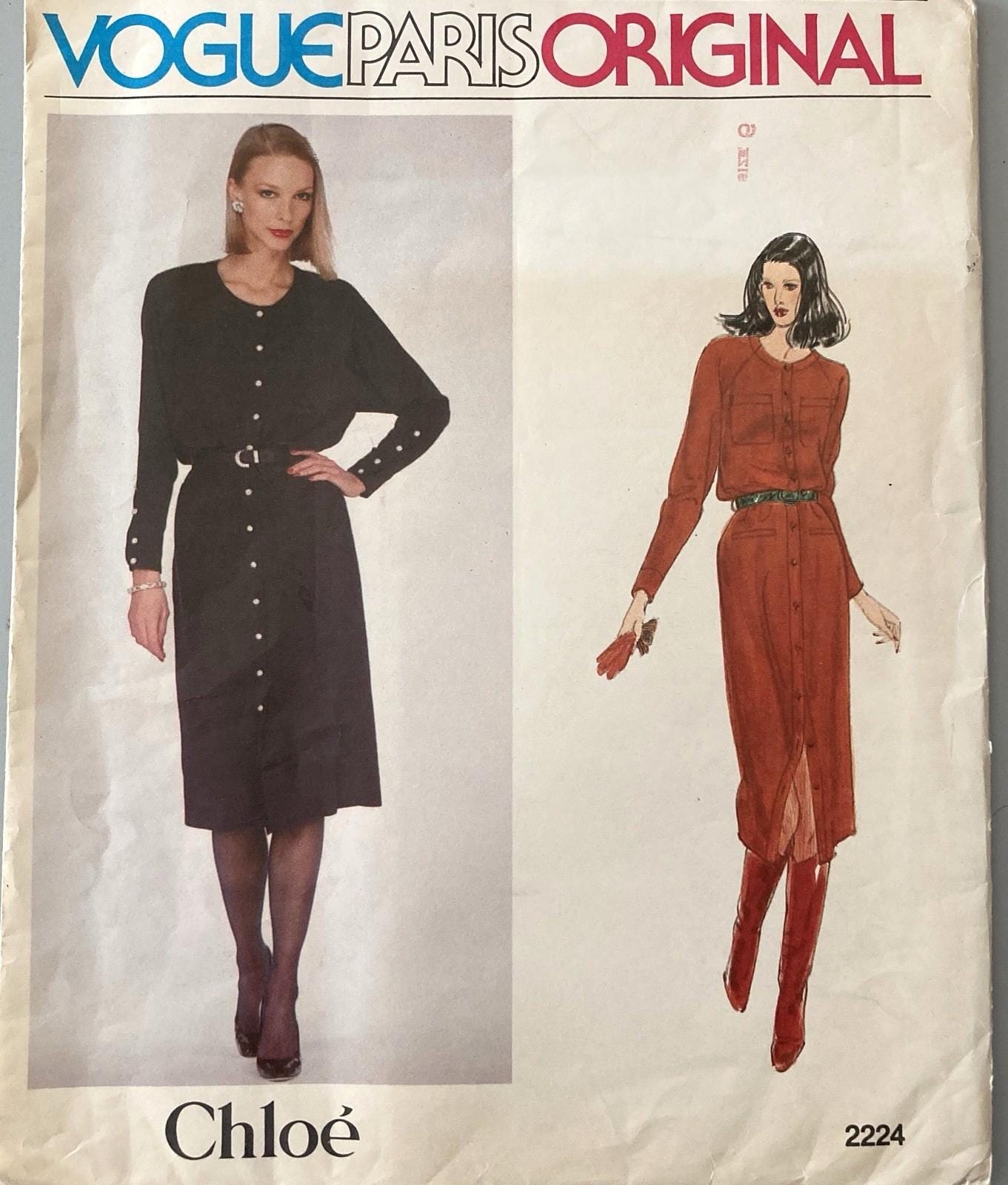 Vintage Chloe Dress - Etsy