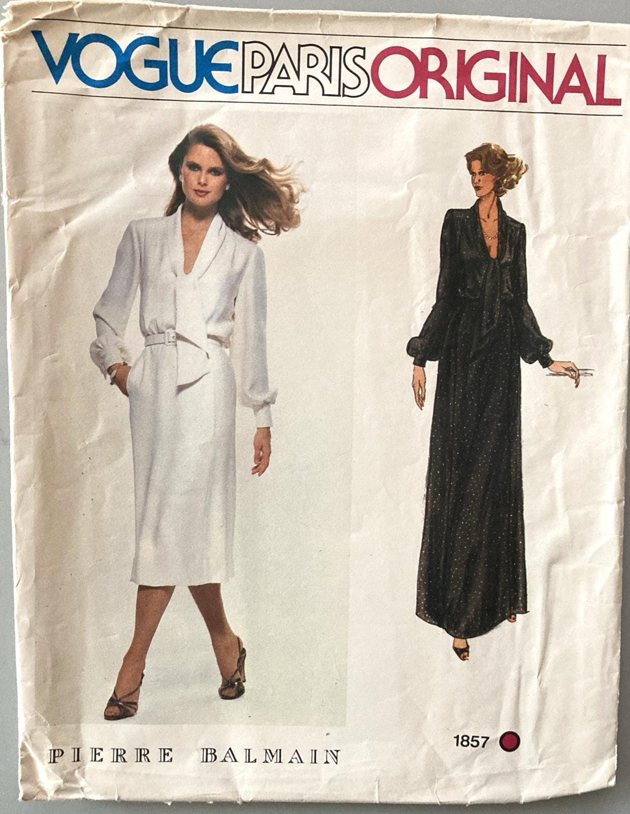 Vintage Balmain Gown - Etsy