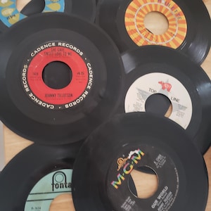 Vintage Vinyl records for crafting or decorating
