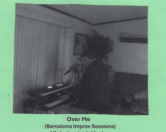 ALBUM COVER “Over Me” {2023-Barcelona Improv Sessions-Solo Piano-Vocal & Harmonica}