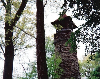 HAPPY JUNETEENTH - PHOTO-Akron, Ohio "For Whom The Bell Tolls" {Glendale 19th Century Cemetary Bell Tower}