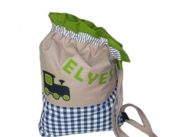 Gym Bag Sport Bag Laundry Bag Locomotive