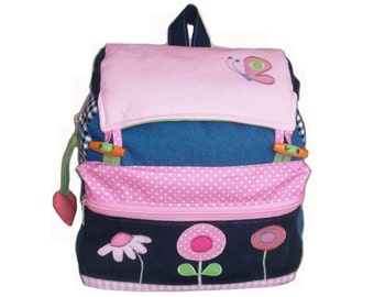 Children's backpack, kindergarten backpack, girls' bag, summer meadow