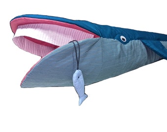 School bag sugar bag whale for boys