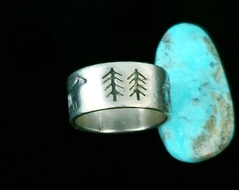Reserved.hopi Ted Wadsworth Sterling Silver Overlay Ring Reserved.hopi Ted Wadsworth Sterling Silver Overlay Ring