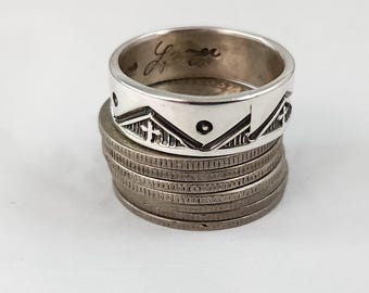 【Ron Herman】Navajo Silver 925 sterling刻印 Ron Herman】Navajo Silver 925 sterling刻印 Ron Herman