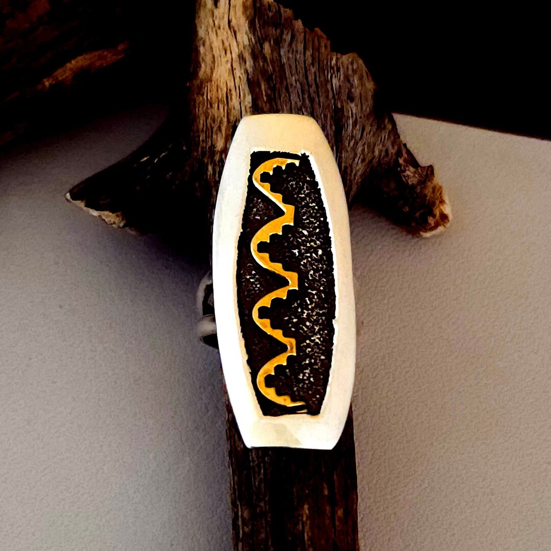 Navajo Tommy Singer Sterling Silver Ring - Excellent Condition - Size 5 ...