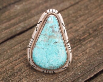 Hopi Terry Wadsworth overlay ring 18号 Hopi Terry Wadsworth overlay ring 18号