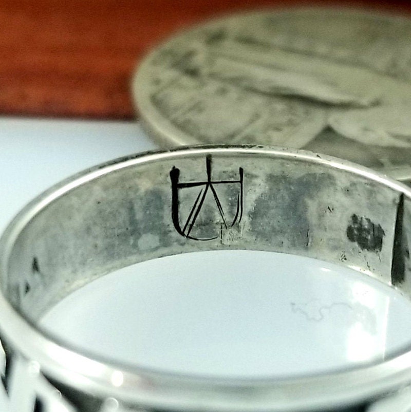 Hopi Eldon Kalemsa Sr - Siwingyumptewa Sterling Silver