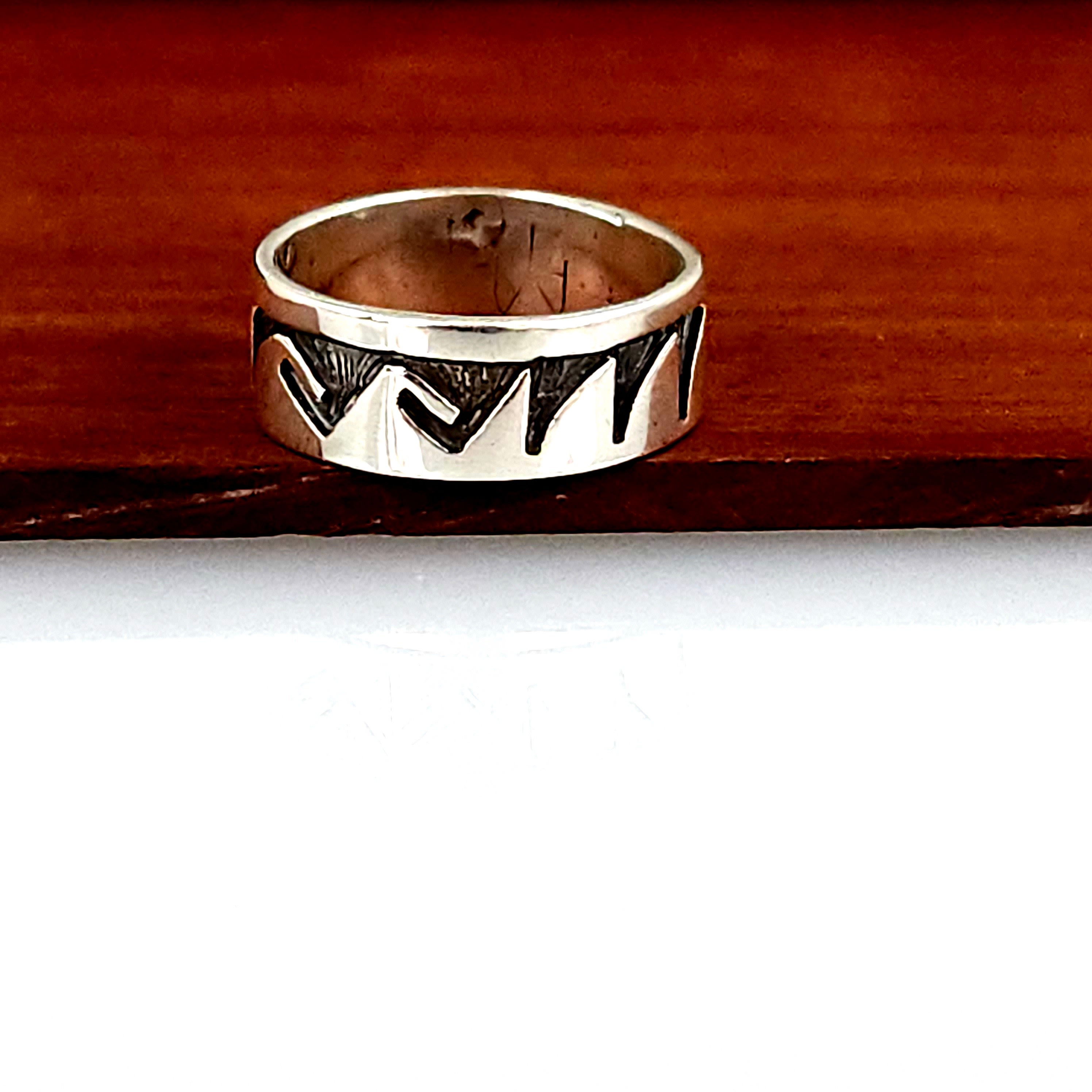 【コンビニ受取対応商品】 Hopi Eldon Silver Sterling Siwingyumptewa - Sr Kalemsa アクセサリー