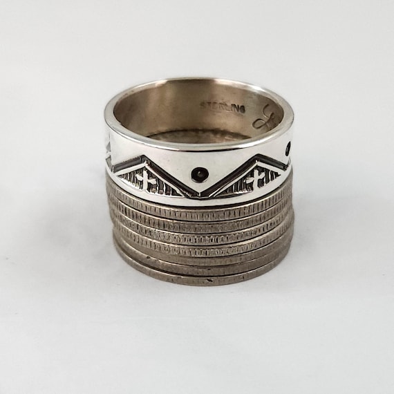 Troy Laner リング 17号 navojo（Vintage Navajo Ring Troy