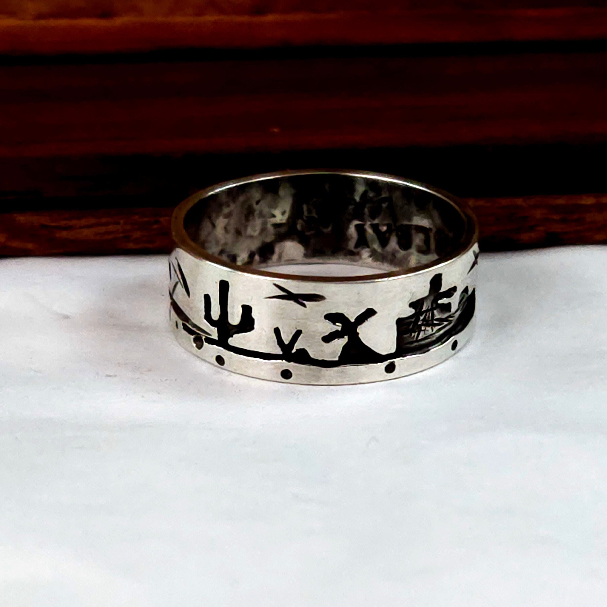 【レア美品】nanagu four hoops ring silver925 ff4a5b6bb098eeb5f18930cd1b81f8