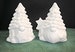 Boy and girl gnomes for Christmas or your garden,  ceramic bisque gnomes, ready to paint 