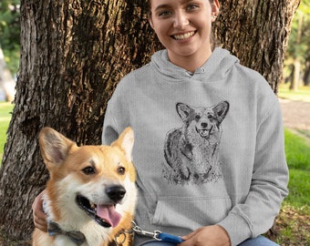 Hoodie, animal printing,my pet drawing,with drawing,hoodie with my pet picture,custom,create your self,cute,warm, cozy gift, surprise for