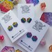 Hand Drawn Earrings | d20 Critical Roll