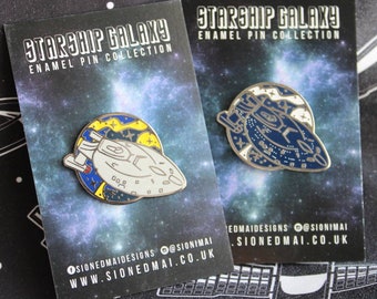 CLEARANCE | Starship Enamel Pin | Voyager