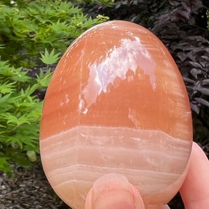 Honey Calcite Crystal Egg AAA+ 3