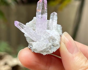 Vera Cruz Amethyst Purple Crystal Flower Cluster 8