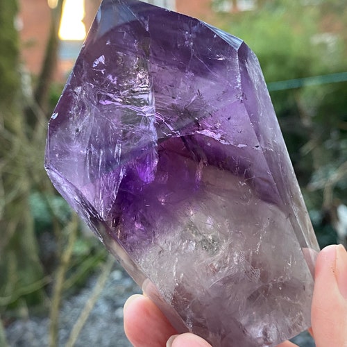 Amethyst Brazilian High Grade Polished Point AAA+ Tranquility shops Wisdom 308g 2