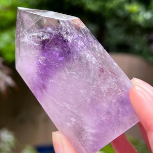 Amethyst Phantom Crystal Point Wand Rainbow AAA+ Tranquility / Intuition 175g 8