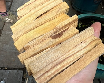Palo Santo Sticks x4 | Wild Harvest | Finest Quality | Very Fragrant Palo